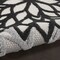 Homeroots 6 x 9 ft. Black Gray White Indoor & Outdoor Area Rug 384600 - alternate 2